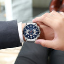Brand CURREN- Men's Luxury Quartz Watch - High Quality