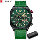 Brand CURREN- Men's Luxury Quartz Watch - High Quality