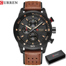 Brand CURREN- Men's Luxury Quartz Watch - High Quality