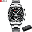 Brand CURREN- Men's Luxury Quartz Watch - High Quality