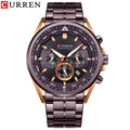 Brand CURREN- Men's Luxury Quartz Watch - High Quality