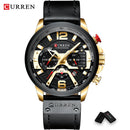 Brand CURREN- Men's Luxury Quartz Watch - High Quality