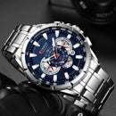 Brand CURREN- Men's Luxury Quartz Watch - High Quality