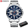 Brand CURREN- Men's Luxury Quartz Watch - High Quality