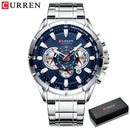 Brand CURREN- Men's Luxury Quartz Watch - High Quality