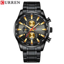 Brand CURREN- Men's Luxury Quartz Watch - High Quality