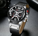 Brand CURREN- Men's Luxury Quartz Watch - High Quality