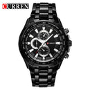 Brand CURREN- Men's Luxury Quartz Watch - High Quality