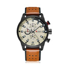 Brand CURREN- Men's Luxury Quartz Watch - High Quality