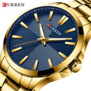 Brand CURREN- Men's Luxury Quartz Watch - High Quality