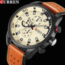 Brand CURREN- Men's Luxury Quartz Watch - High Quality