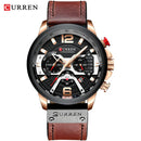 Brand CURREN- Men's Luxury Quartz Watch - High Quality