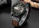 Brand CURREN- Men's Luxury Quartz Watch - High Quality
