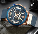 Brand CURREN- Men's Luxury Quartz Watch - High Quality