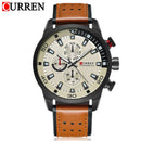 Brand CURREN- Men's Luxury Quartz Watch - High Quality