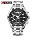 Brand CURREN- Men's Luxury Quartz Watch - High Quality