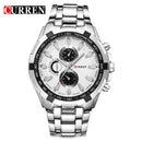 Brand CURREN- Men's Luxury Quartz Watch - High Quality