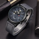 Brand CURREN- Men's Luxury Quartz Watch - High Quality