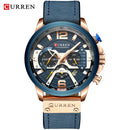 Brand CURREN- Men's Luxury Quartz Watch - High Quality
