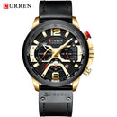 Brand CURREN- Men's Luxury Quartz Watch - High Quality