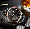 Brand CURREN- Men's Luxury Quartz Watch - High Quality