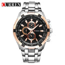 Brand CURREN- Men's Luxury Quartz Watch - High Quality