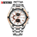 Brand CURREN- Men's Luxury Quartz Watch - High Quality