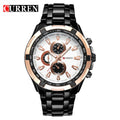Brand CURREN- Men's Luxury Quartz Watch - High Quality
