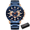 Brand CURREN- Men's Luxury Quartz Watch - High Quality