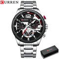Brand CURREN- Men's Luxury Quartz Watch - High Quality