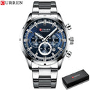 Brand CURREN- Men's Luxury Quartz Watch - High Quality
