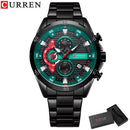 Brand CURREN- Men's Luxury Quartz Watch - High Quality