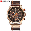 Brand CURREN- Men's Luxury Quartz Watch - High Quality
