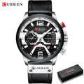 Brand CURREN- Men's Luxury Quartz Watch - High Quality