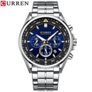 Brand CURREN- Men's Luxury Quartz Watch - High Quality