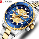 Brand CURREN- Men's Luxury Quartz Watch - High Quality