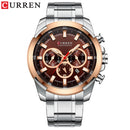 Brand CURREN- Men's Luxury Quartz Watch - High Quality