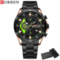 Brand CURREN- Men's Luxury Quartz Watch - High Quality