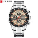 Brand CURREN- Men's Luxury Quartz Watch - High Quality