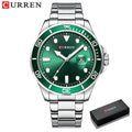Brand CURREN- Men's Luxury Quartz Watch - High Quality
