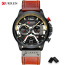 Brand CURREN- Men's Luxury Quartz Watch - High Quality