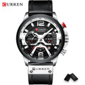 Brand CURREN- Men's Luxury Quartz Watch - High Quality