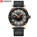 Brand CURREN- Men's Luxury Quartz Watch - High Quality