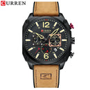 Brand CURREN- Men's Luxury Quartz Watch - High Quality