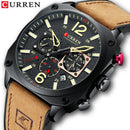 Brand CURREN- Men's Luxury Quartz Watch - High Quality