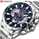 Brand CURREN- Men's Luxury Quartz Watch - High Quality