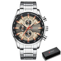 Brand CURREN- Men's Luxury Quartz Watch - High Quality