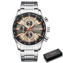 Brand CURREN- Men's Luxury Quartz Watch - High Quality