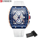 Brand CURREN- Men's Luxury Quartz Watch - High Quality