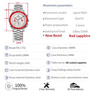 Brand PAGANI- Men's Luxury Quartz Watch - High Quality